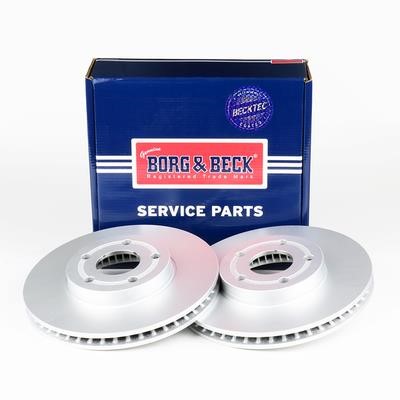 Borg & beck BBD5550 Front brake disc ventilated BBD5550