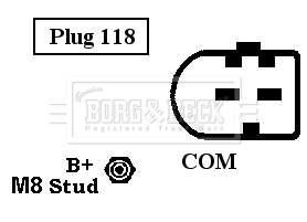 Borg & beck BBA3038 Alternator BBA3038