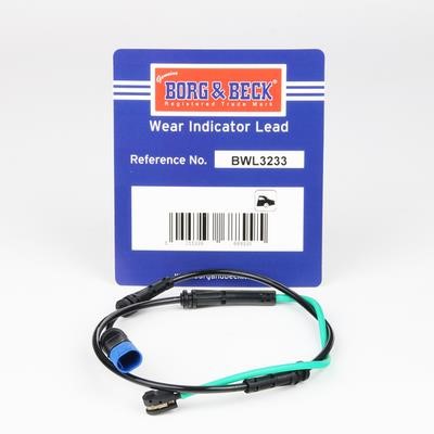 Borg & beck BWL3233 Warning contact, brake pad wear BWL3233