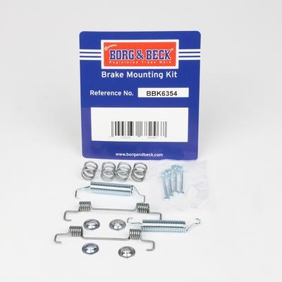 Borg & beck BBK6354 Repair kit for parking brake pads BBK6354