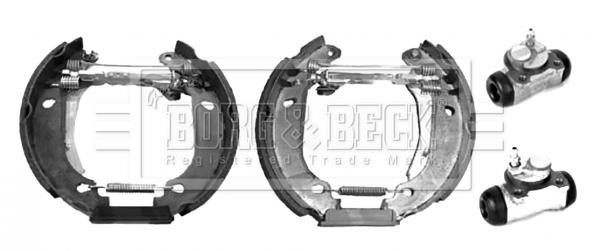 Borg & beck BBS1058K Brake shoe set BBS1058K