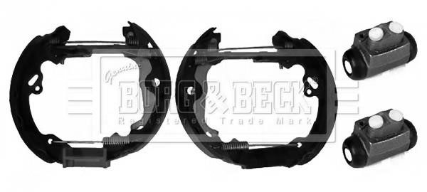 Borg & beck BBS1045K Brake shoe set BBS1045K