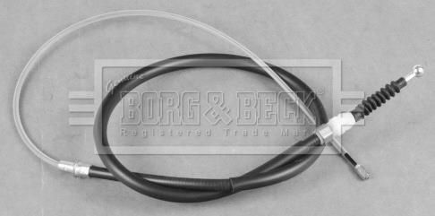 Borg & beck BKB3823 Cable Pull, parking brake BKB3823