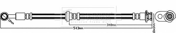 Borg & beck BBH8603 Brake Hose BBH8603