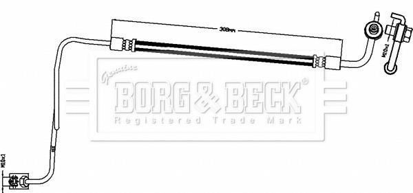 Borg & beck BBH8494 Brake Hose BBH8494