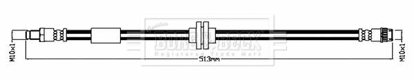 Borg & beck BBH8725 Brake Hose BBH8725