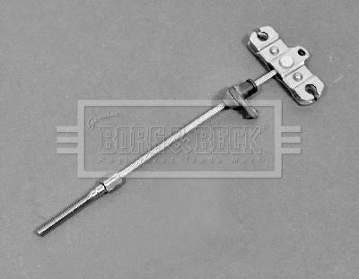 Borg & beck BKB1554 Cable Pull, parking brake BKB1554