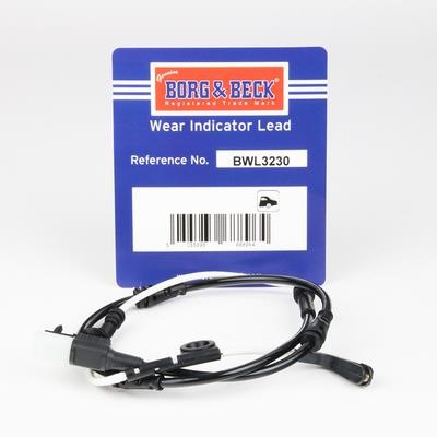 Borg & beck BWL3230 Warning contact, brake pad wear BWL3230