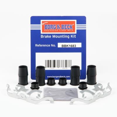 Borg & beck BBK1683 Mounting kit brake pads BBK1683