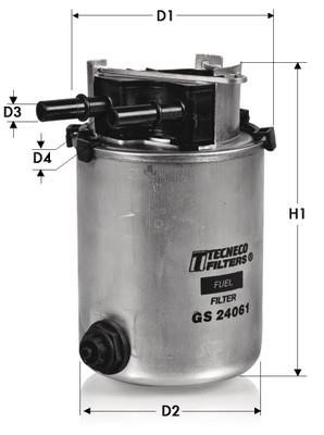 Tecneco GS24061 Fuel filter GS24061