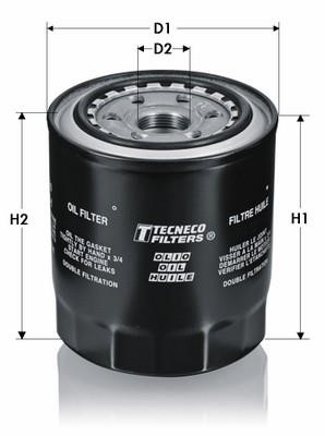 Tecneco OL1216-T Oil Filter OL1216T
