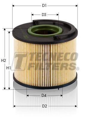 Tecneco GS011045-E Fuel filter GS011045E