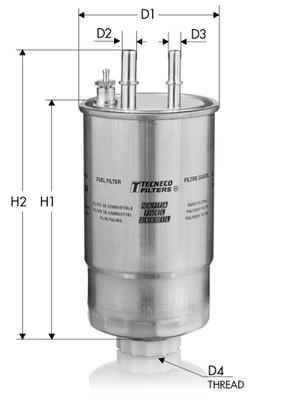 Tecneco GS24/01 Fuel filter GS2401