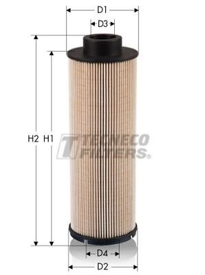Tecneco GS09670-E Fuel filter GS09670E