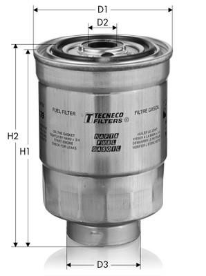 Tecneco GS8028 Fuel filter GS8028