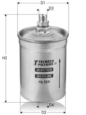 Tecneco IN87 Fuel filter IN87