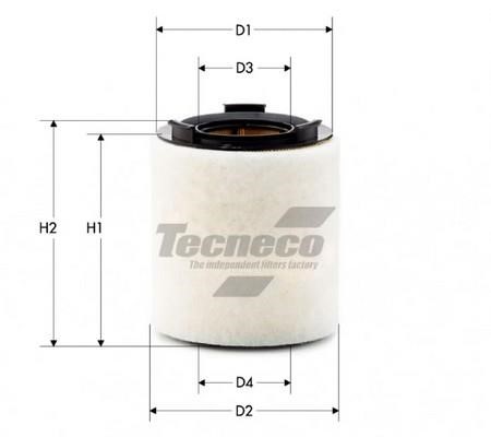 Tecneco AR10822-S Air filter AR10822S