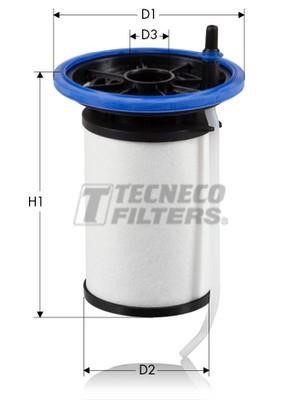 Tecneco GS026046-E Fuel filter GS026046E