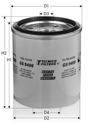Tecneco GS9486 Fuel filter GS9486