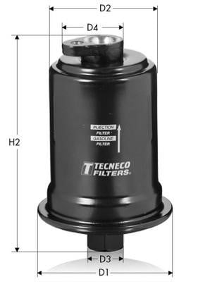 Tecneco IN8160 Fuel filter IN8160