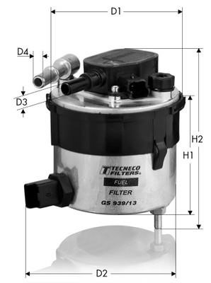 Tecneco GS939/13 Fuel filter GS93913