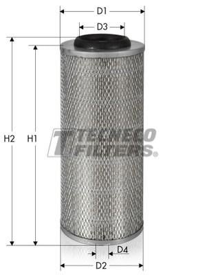 Tecneco AR523I Air filter AR523I