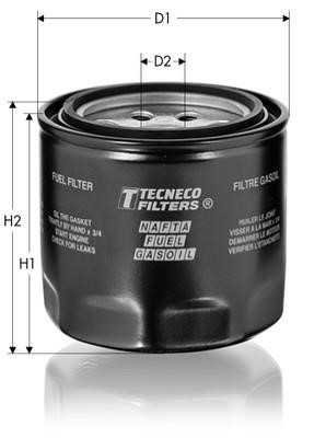 Tecneco GS4766 Fuel filter GS4766
