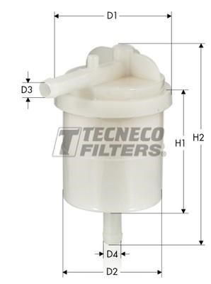 Tecneco IN4143 Fuel filter IN4143