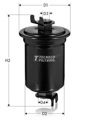 Tecneco IN6898 Fuel filter IN6898