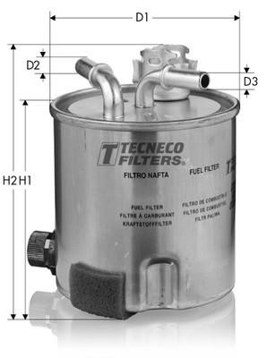 Tecneco GS10395 Fuel filter GS10395