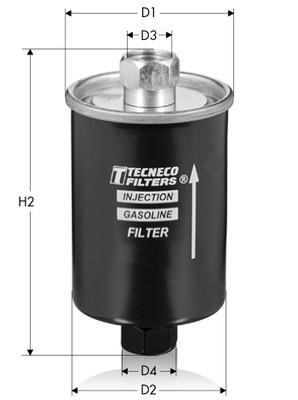 Tecneco IN3727 Fuel filter IN3727