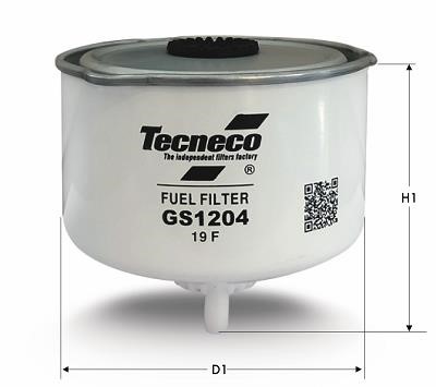 Tecneco GS1204 Fuel filter GS1204