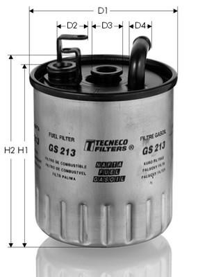 Tecneco GS213 Fuel filter GS213