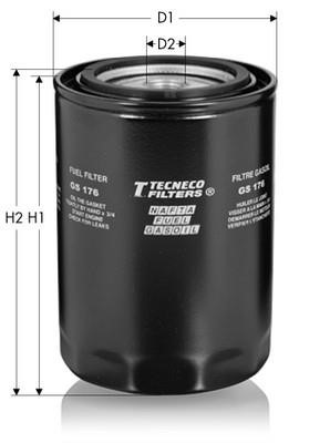 Tecneco GS176 Fuel filter GS176