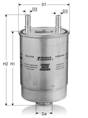 Tecneco GS10669 Fuel filter GS10669