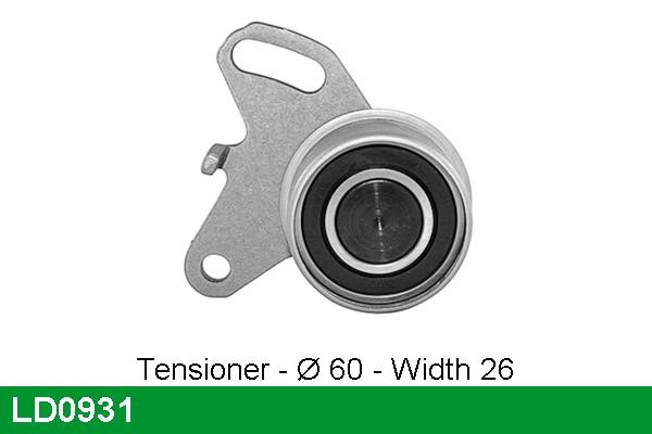 TRW LD0931 Tensioner pulley, timing belt LD0931