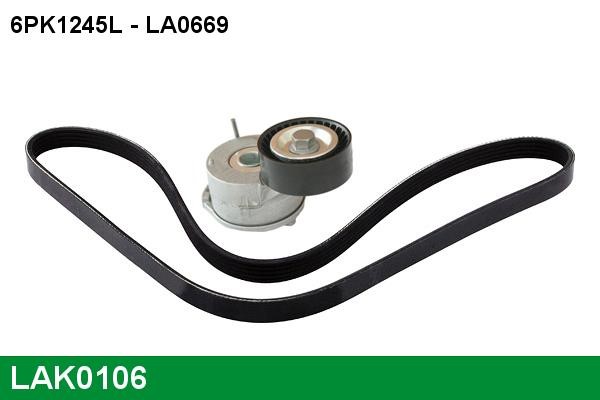Lucas Electrical LAK0106 Drive belt kit LAK0106