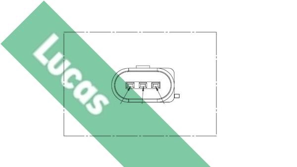 Lucas Electrical Crankshaft position sensor – price 72 PLN