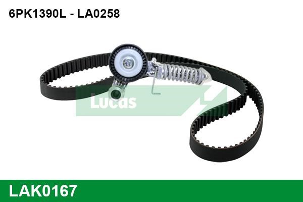 TRW LAK0167 Drive belt kit LAK0167