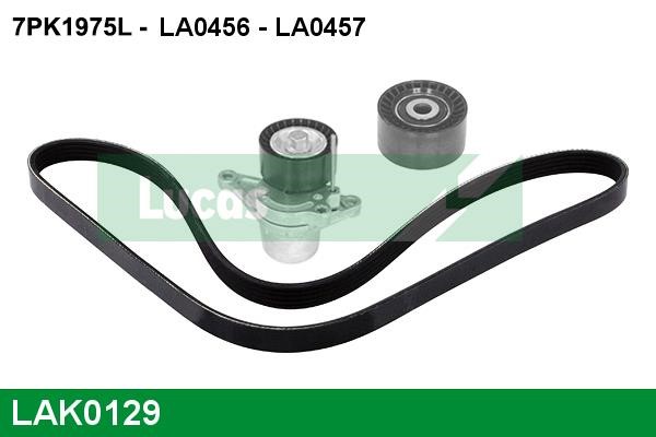 Lucas diesel LAK0129 Drive belt kit LAK0129