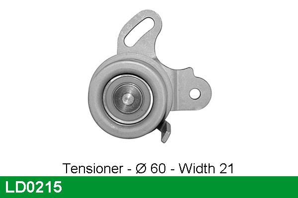 TRW LD0215 Tensioner pulley, timing belt LD0215
