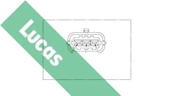 Camshaft position sensor Lucas Electrical SEB1863