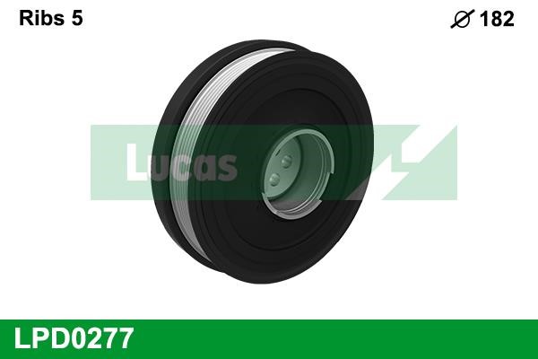 Lucas Electrical LPD0277 Belt Pulley, crankshaft LPD0277