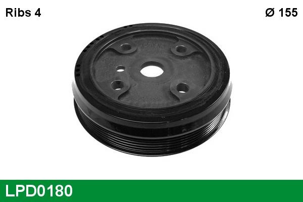 Lucas diesel LPD0180 Belt Pulley, crankshaft LPD0180