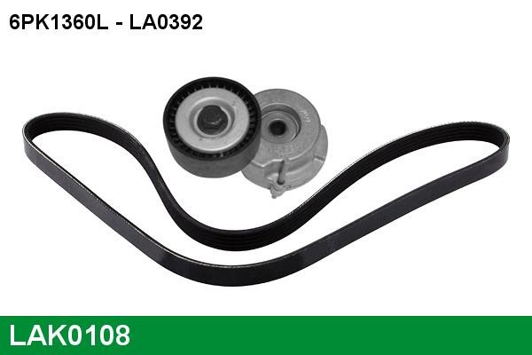Lucas Electrical LAK0108 Drive belt kit LAK0108