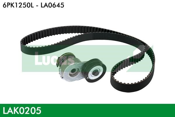 Lucas Electrical LAK0205 Drive belt kit LAK0205