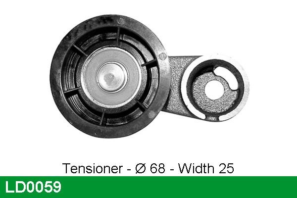 TRW LD0059 Tensioner pulley, timing belt LD0059