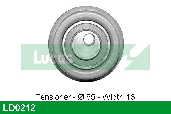 TRW LD0212 Tensioner pulley, timing belt LD0212