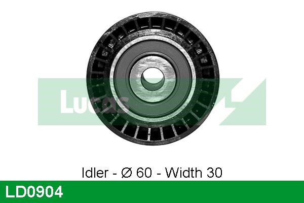 Lucas diesel LD0904 Tensioner pulley, timing belt LD0904
