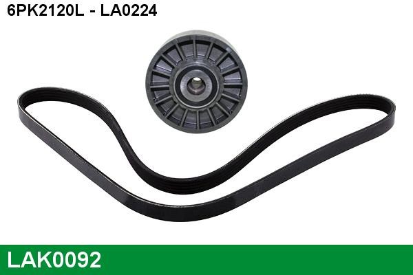 Lucas diesel LAK0092 Drive belt kit LAK0092